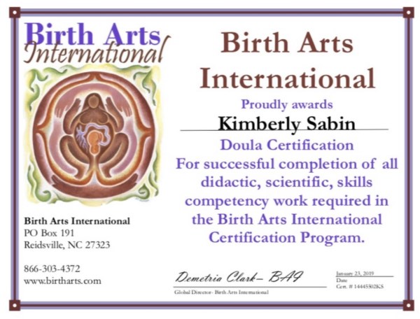 Certification