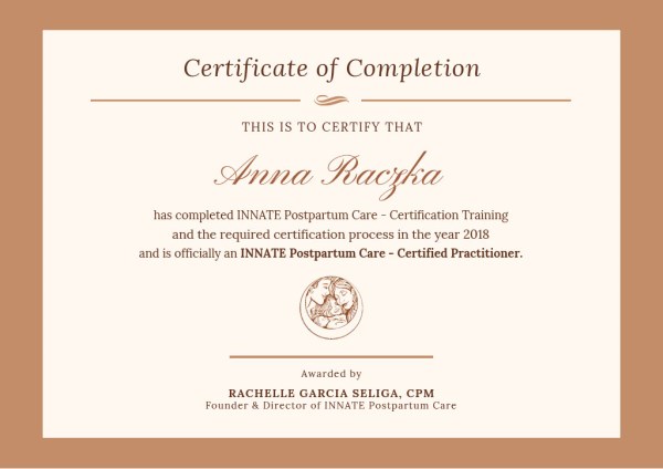 Certification