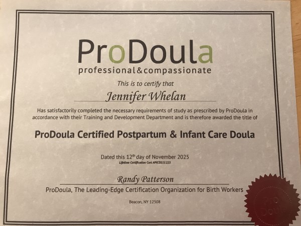Certification