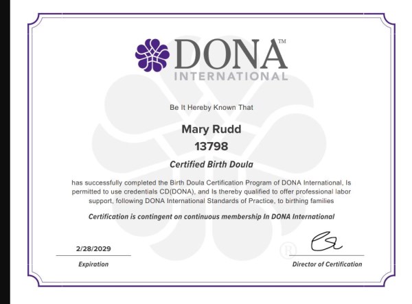 Certification