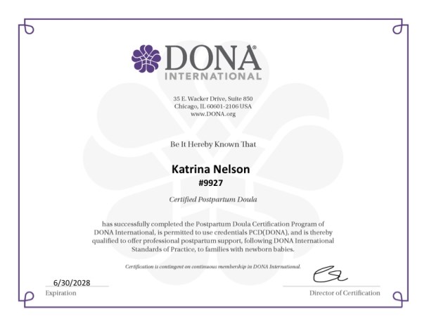 Certification