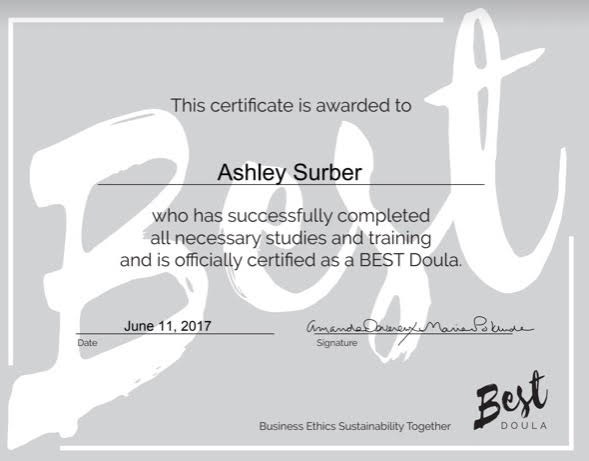 Certification