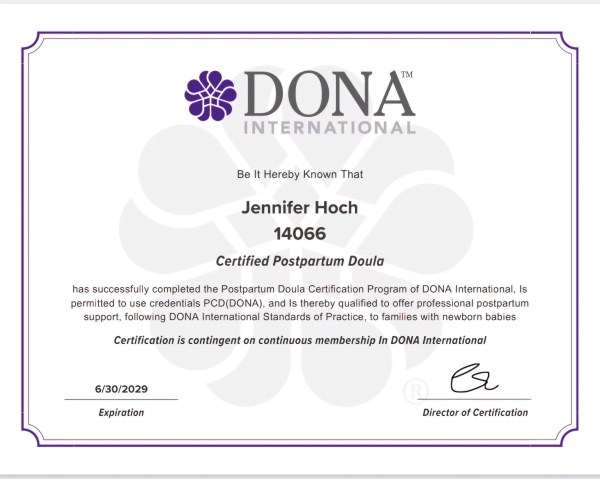 Certification