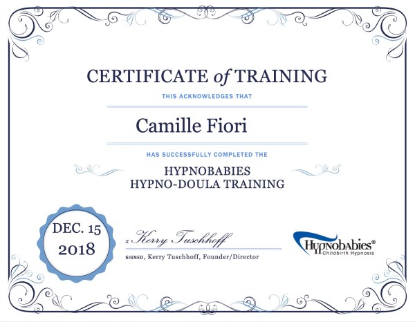 Certification