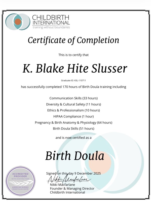 Certification