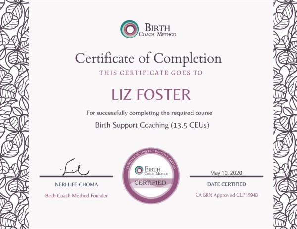 Certification