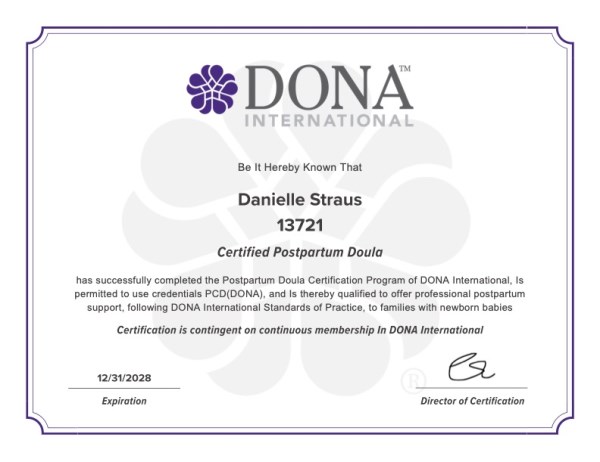 Certification