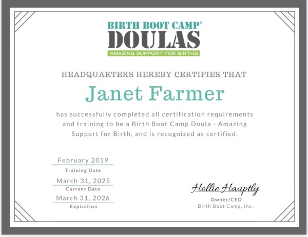 Certification