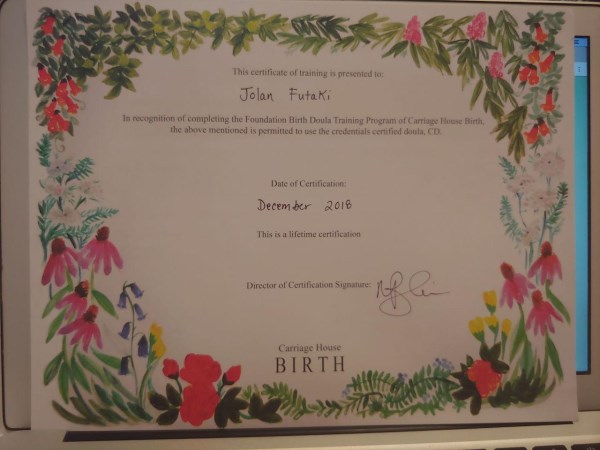 Certification