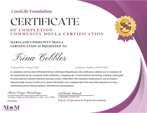 Certification