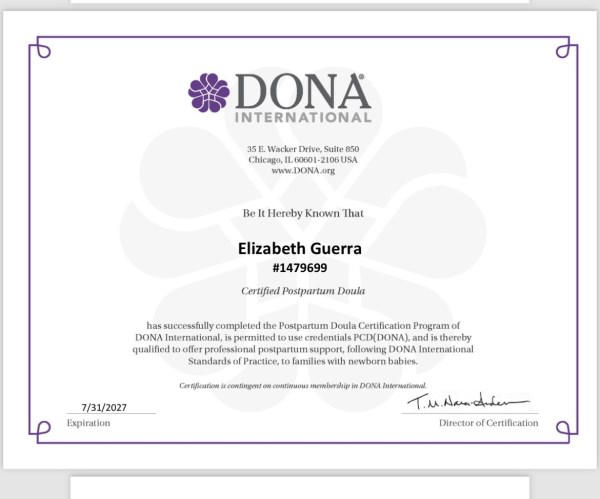 Certification