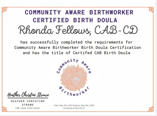 Certification