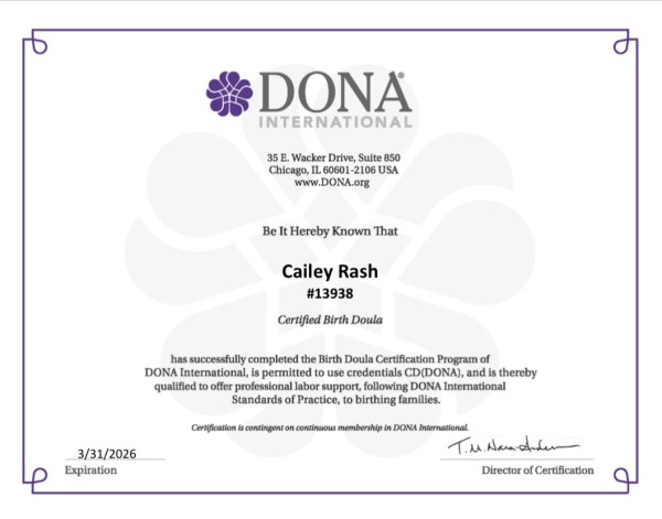 Certification