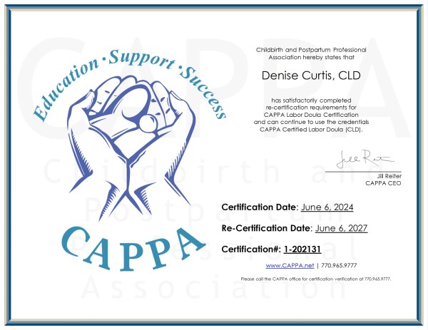 Certification