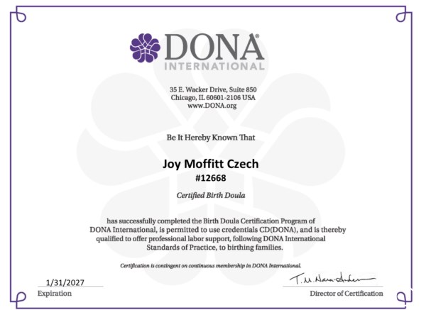 Certification