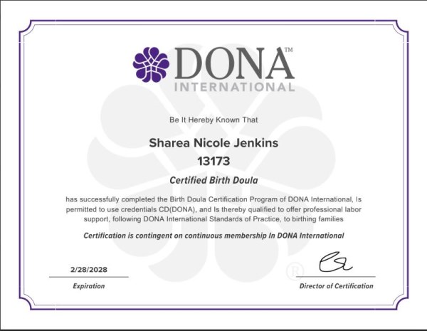 Certification