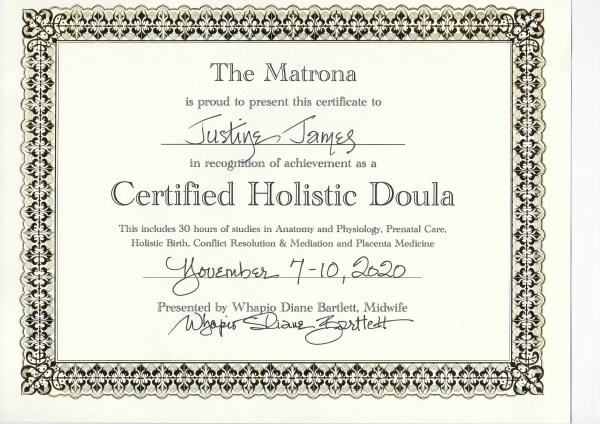 Certification