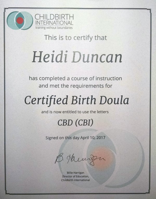 Certification