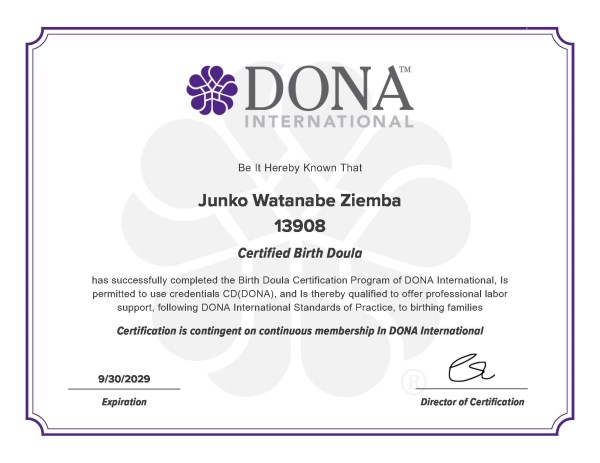 Certification