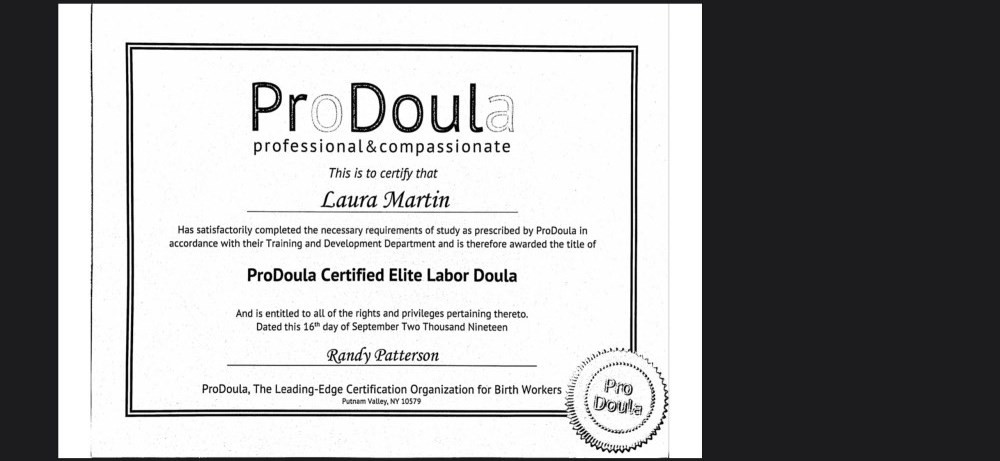 Certification