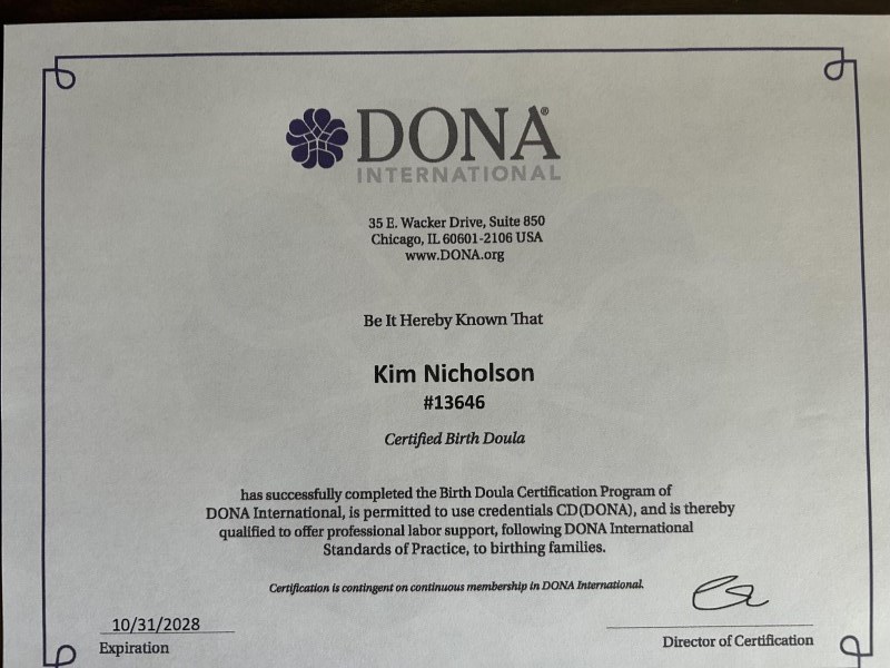 Certification