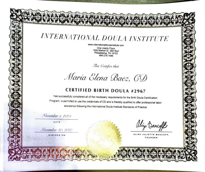 Certification