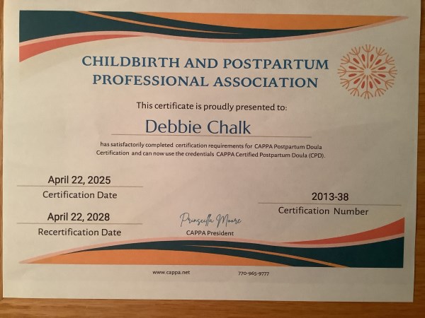 Certification