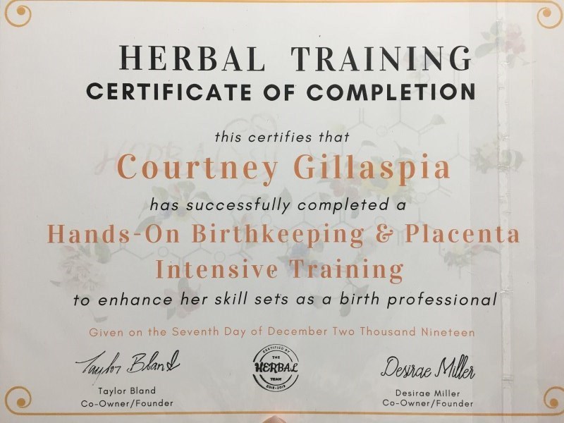 Certification