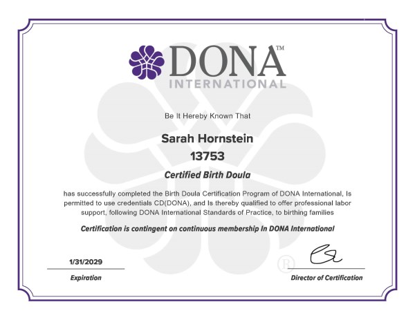 Certification