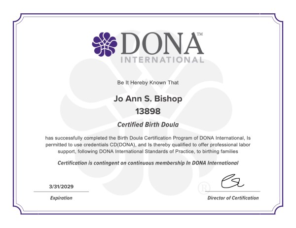 Certification