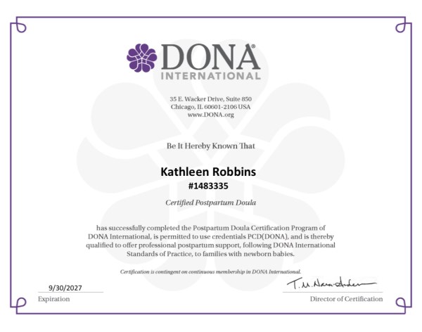 Certification