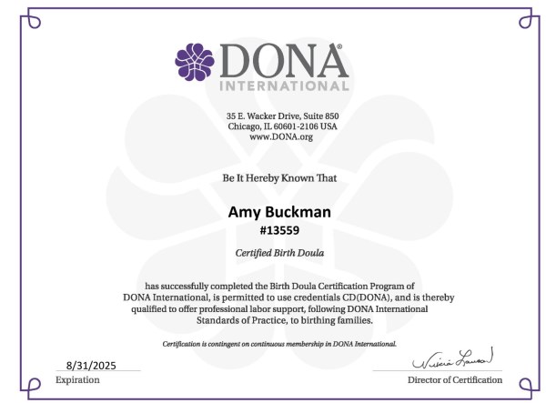 Certification