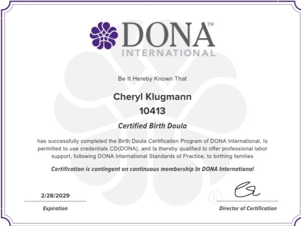 Certification