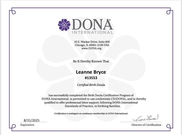 Certification