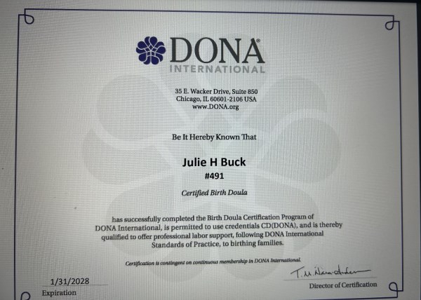 Certification
