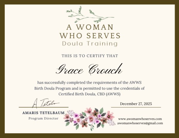 Certification