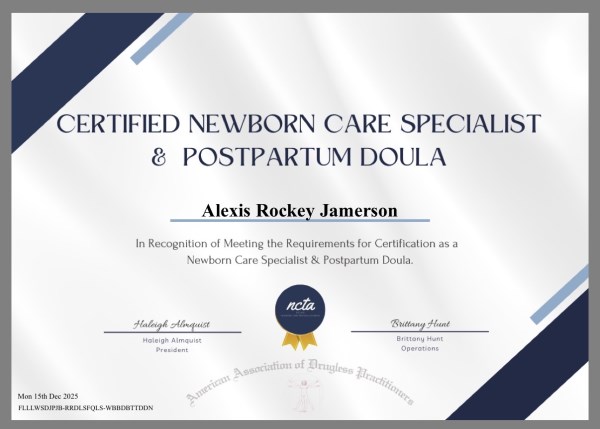 Certification