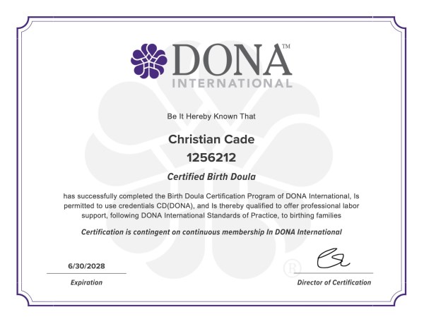 Certification