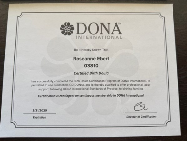 Certification