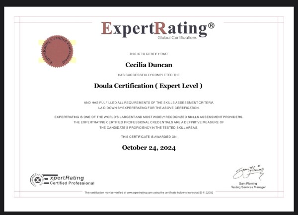 Certification