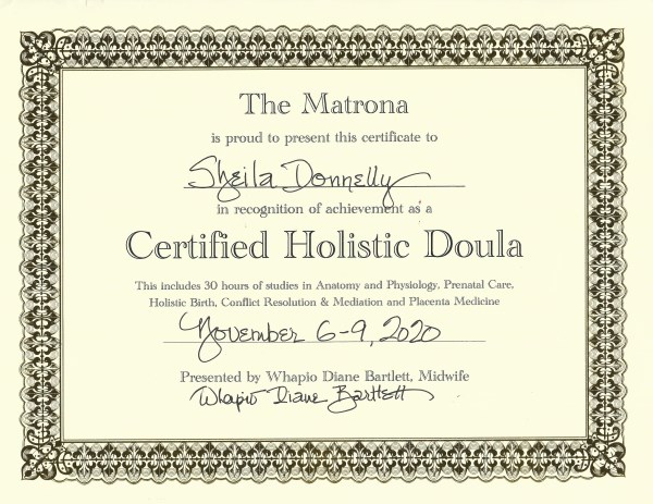Certification