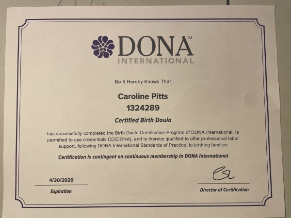Certification