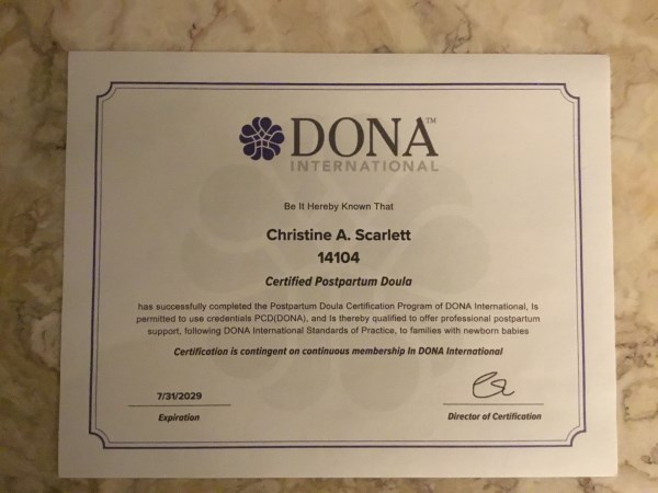 Certification