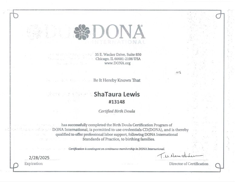 Certification