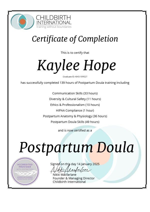 Certification