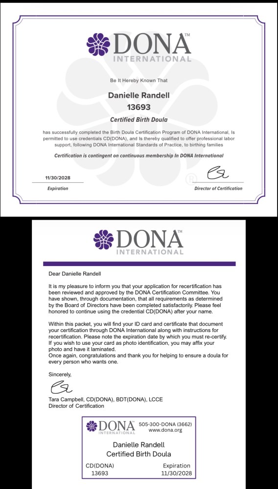 Certification