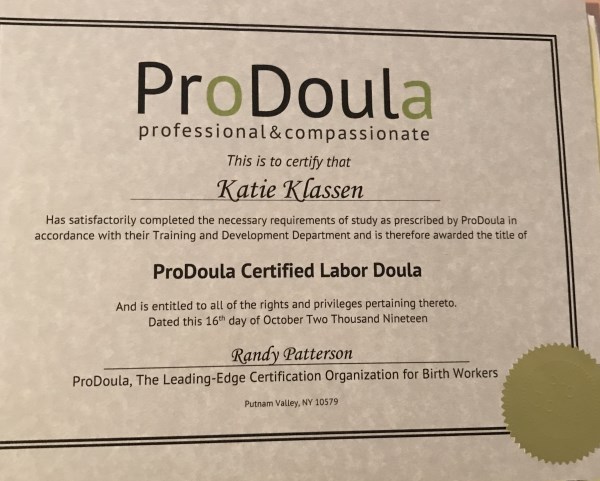 Certification
