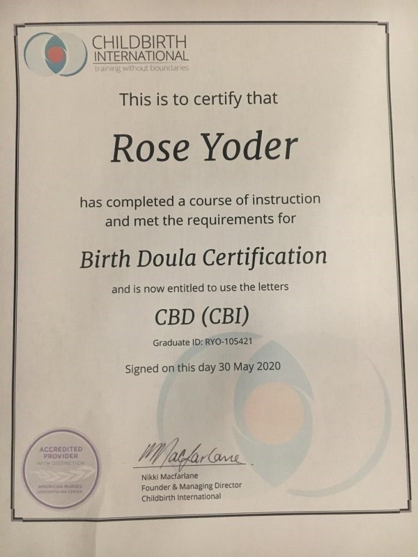 Certification