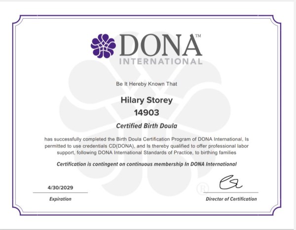Certification
