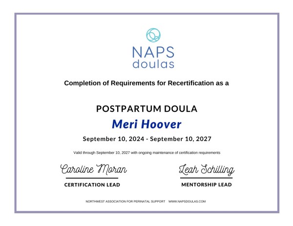 Certification